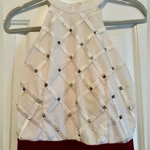 SHEIN jumpsuit for the holidays!